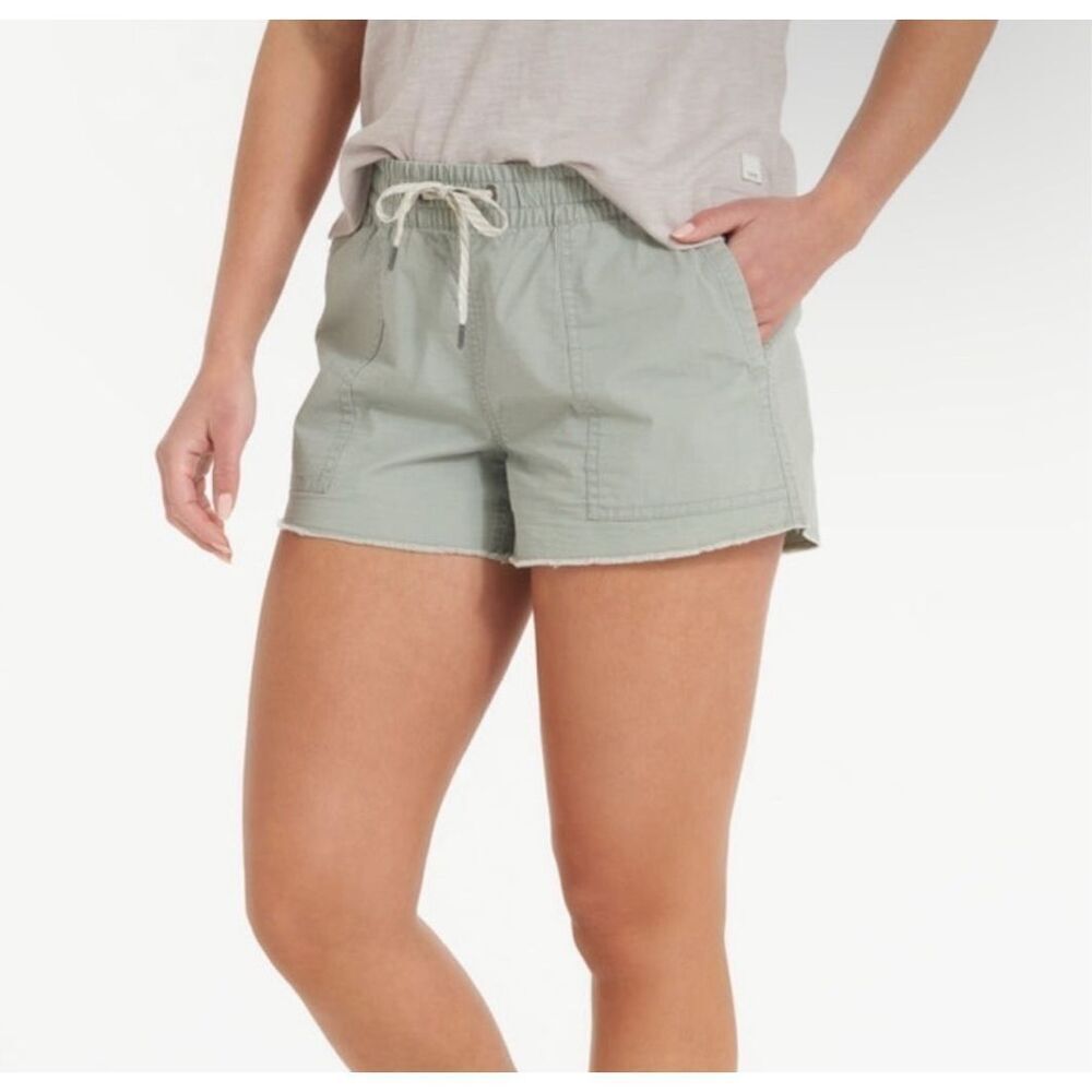 Vuori vintage Ripstop raw hem sporty luxe charcoal XXL short
